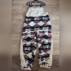 NWOT | FP Movement By Free People Hit The Slopes Printed Salopette | Large